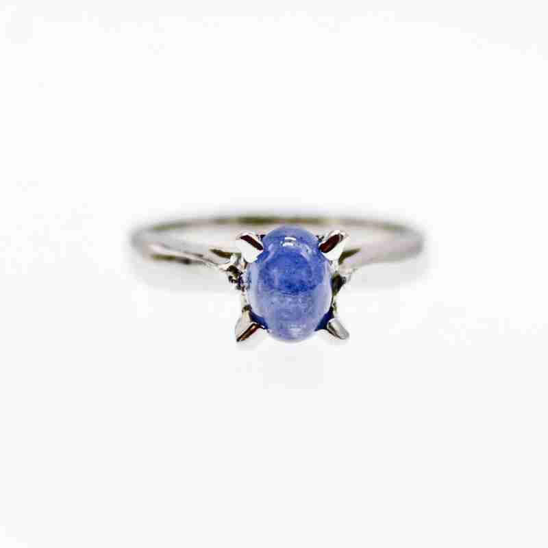 Sky Jewelry Серебряное кольцо с лунным камнем