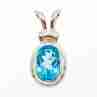 Sky Jewelry Серебряный кулон с Топазом