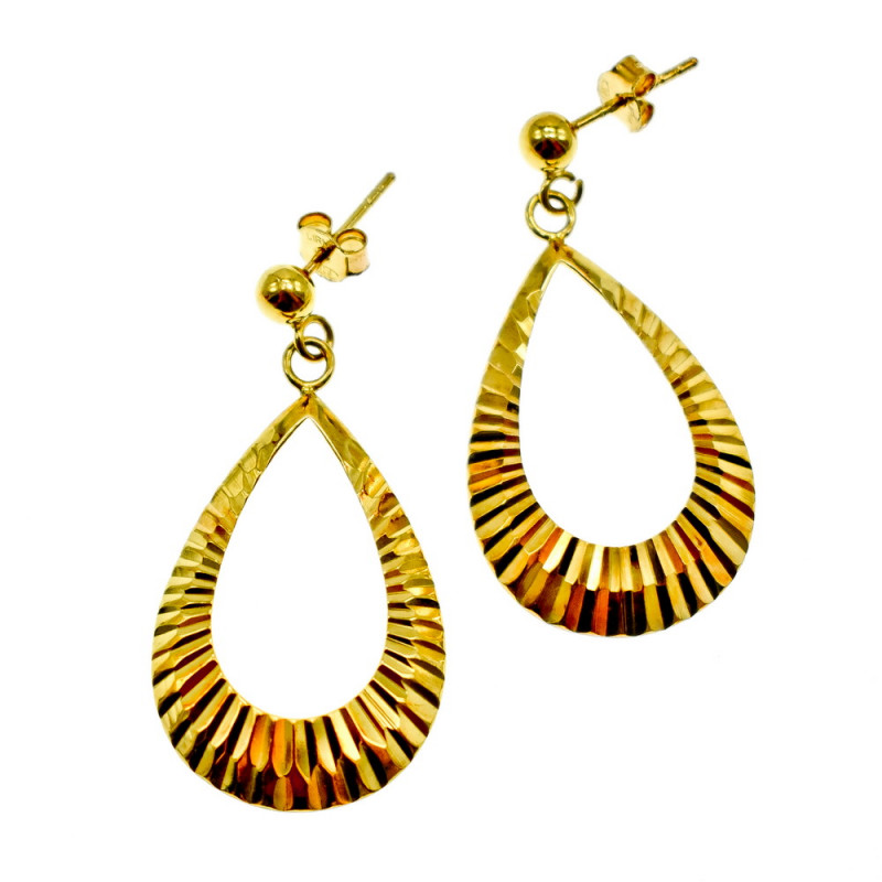 Sky Jewelry Серебряные серьги в позолоте 925 проба