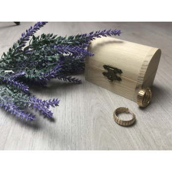 Sky Jewelry Серебряные серьги в позолоте