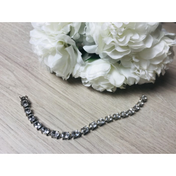 Sky Jewelry Серебряный браслет с бесцветной Шпинелью