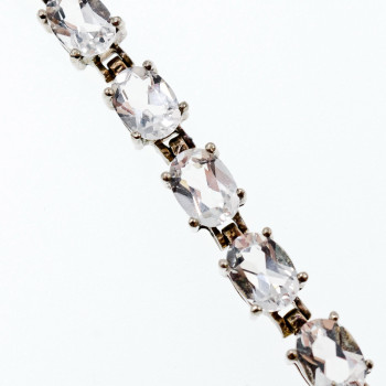 Sky Jewelry Серебряный браслет с бесцветной Шпинелью