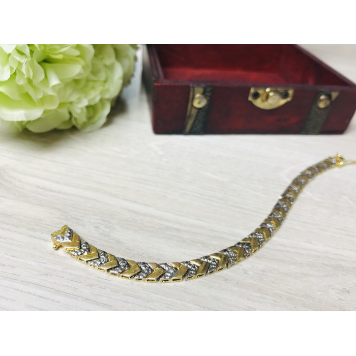 Sky Jewelry Браслет серебро в позолоте 925 проба