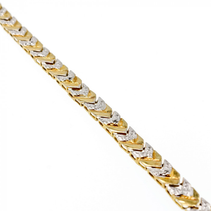 Sky Jewelry Браслет серебро в позолоте 925 проба