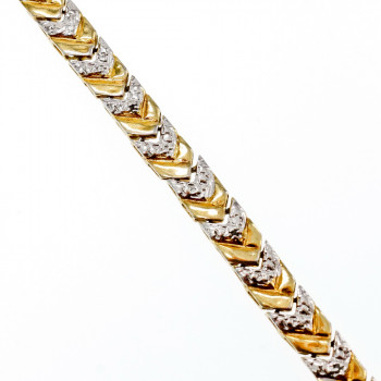 Sky Jewelry Браслет серебро в позолоте 925 проба