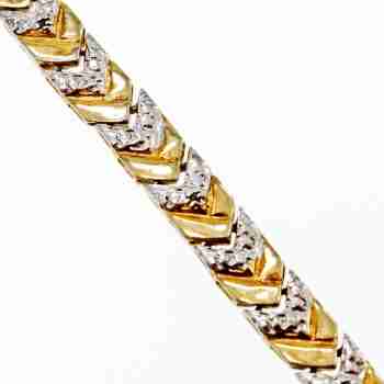 Sky Jewelry Браслет серебро в позолоте 925 проба