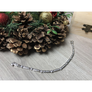 Sky Jewelry Серебряный браслет с фианитами 925 проба