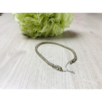 Sky Jewelry Серебряный браслет с фианитами