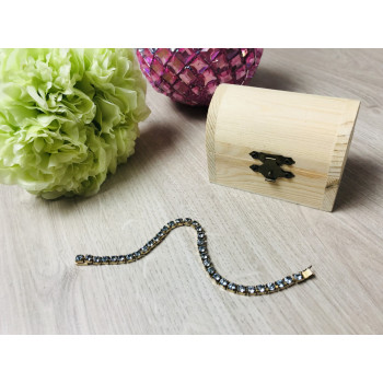 Sky Jewelry Браслет серебро в позолоте 14К  с топазом