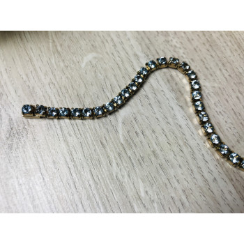 Sky Jewelry Браслет серебро в позолоте 14К  с топазом