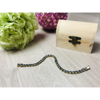 Sky Jewelry Браслет серебро в позолоте 14К  с топазом