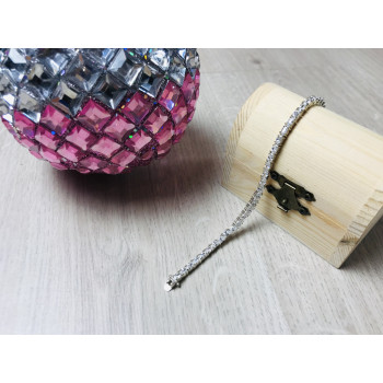 Sky Jewelry Серебряный браслет 925 проба с фианитами