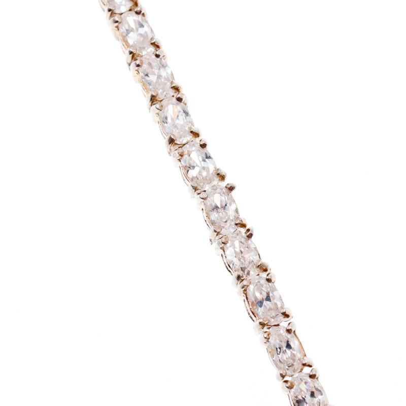 Sky Jewelry Серебряный браслет 925 проба с фианитами