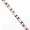 Sky Jewelry Серебряный браслет 925 проба с бесцветной шпинелью