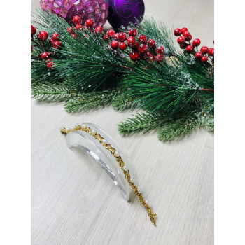 Sky Jewelry Серебряный браслет в позолоте 925 проба с жемчугом