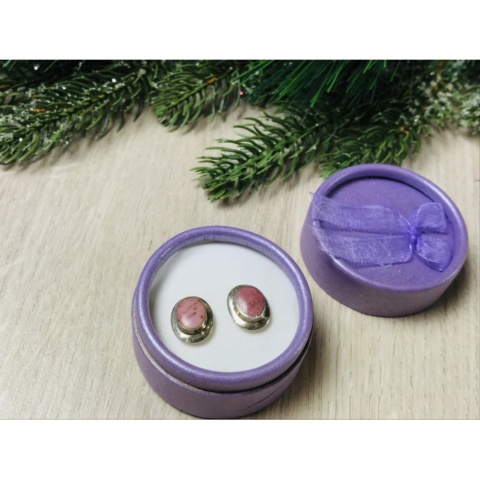 Sky Jewelry Серебряные серьги с морганитом