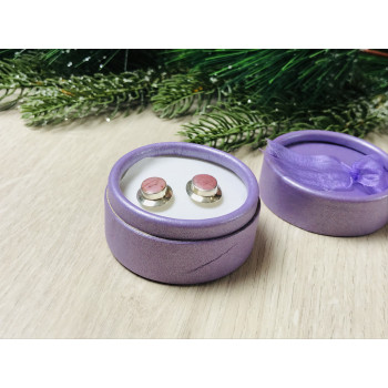 Sky Jewelry Серебряные серьги с морганитом