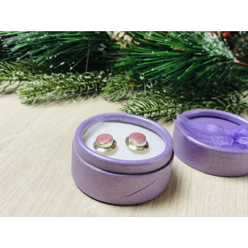 Sky Jewelry Серебряные серьги с морганитом