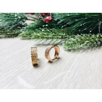 Sky Jewelry Серьги серебро 925 проба в позолоте