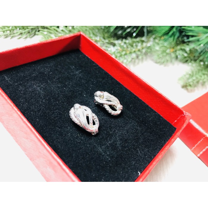 Sky Jewelry Серебряные серьги-змеи