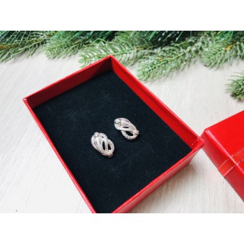 Sky Jewelry Серебряные серьги-змеи