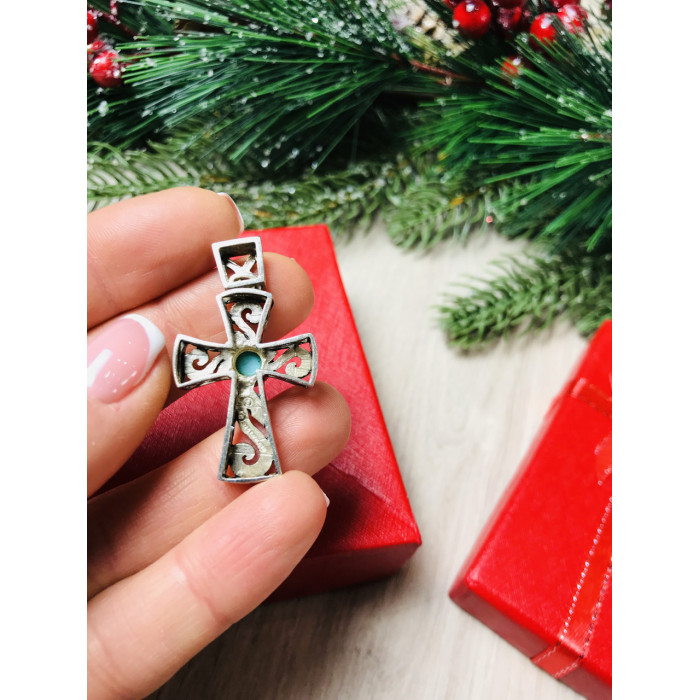 Sky Jewelry Серебряный крестик 925 проба