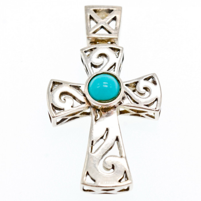 Sky Jewelry Серебряный крестик 925 проба