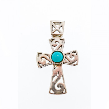 Sky Jewelry Серебряный крестик 925 проба