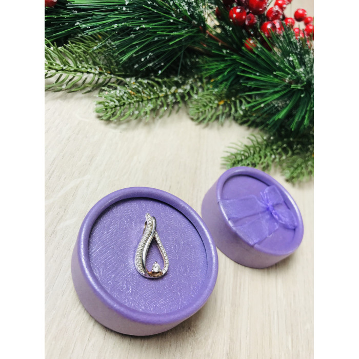 Sky Jewelry Серебряный кулон 925 проба с фианитами