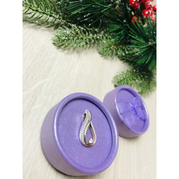 Sky Jewelry Серебряный кулон 925 проба с фианитами