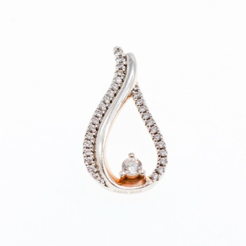 Sky Jewelry Серебряный кулон 925 проба с фианитами