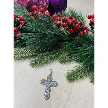Sky Jewelry Красивый серебряный крестик