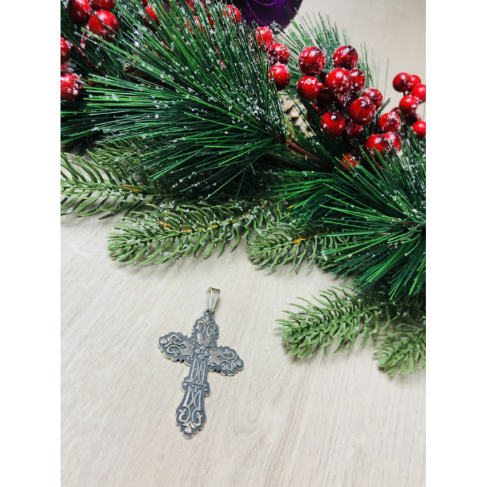 Sky Jewelry Красивый серебряный крестик