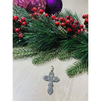 Sky Jewelry Красивый серебряный крестик