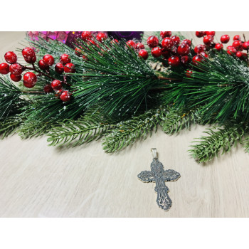 Sky Jewelry Красивый серебряный крестик