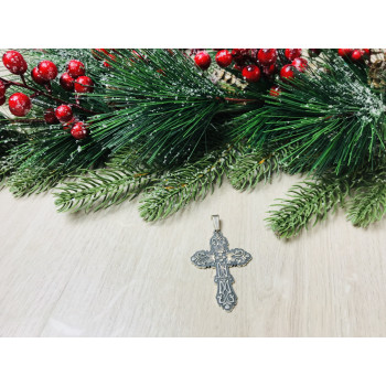 Sky Jewelry Красивый серебряный крестик