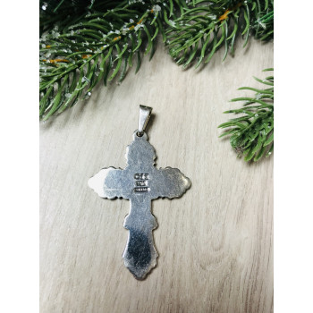 Sky Jewelry Красивый серебряный крестик