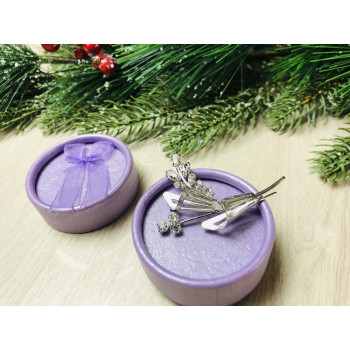 Sky Jewelry Серебряная брошь с фианитами