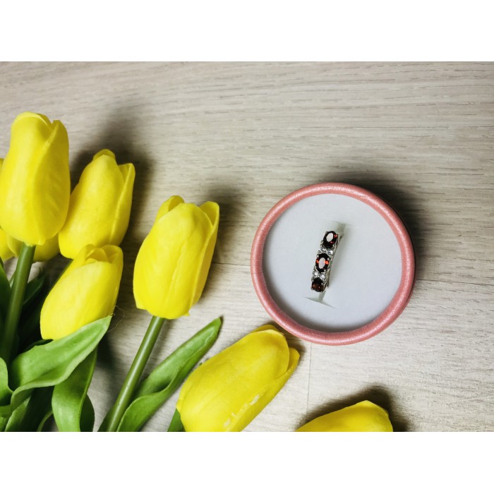 Sky Jewelry Серебряное кольцо с рубином