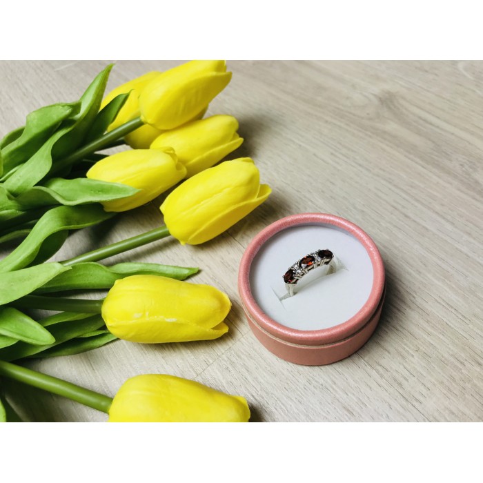 Sky Jewelry Серебряное кольцо с рубином