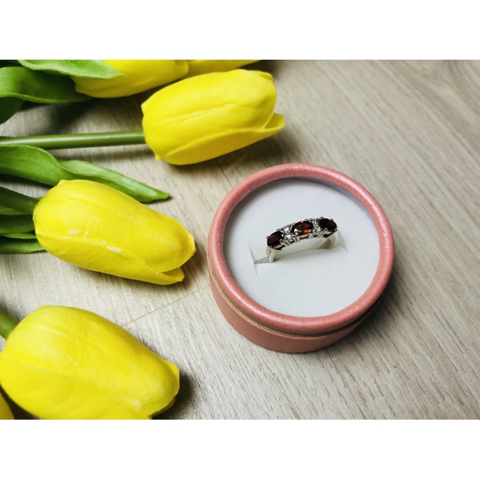 Sky Jewelry Серебряное кольцо с рубином