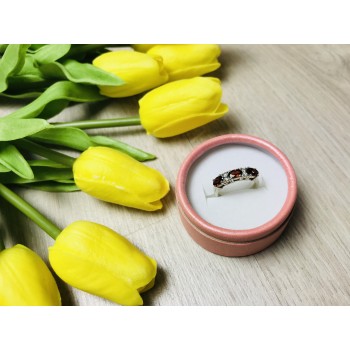 Sky Jewelry Серебряное кольцо с рубином