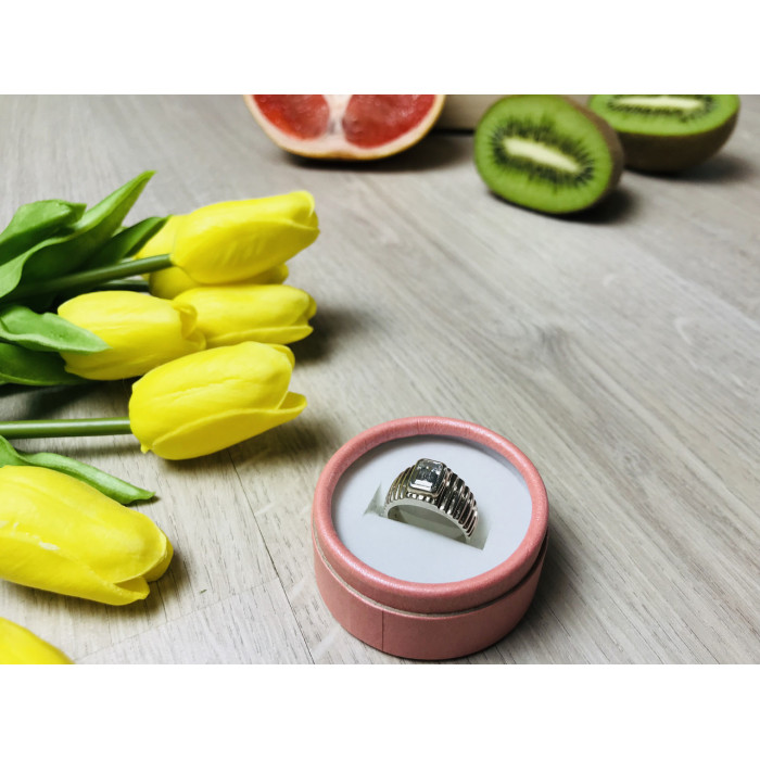 Sky Jewelry Серебряное кольцо с Гошенитом (берилл)