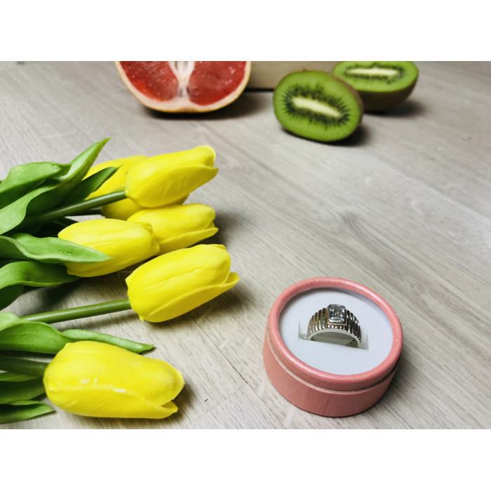 Sky Jewelry Серебряное кольцо с Гошенитом (берилл)