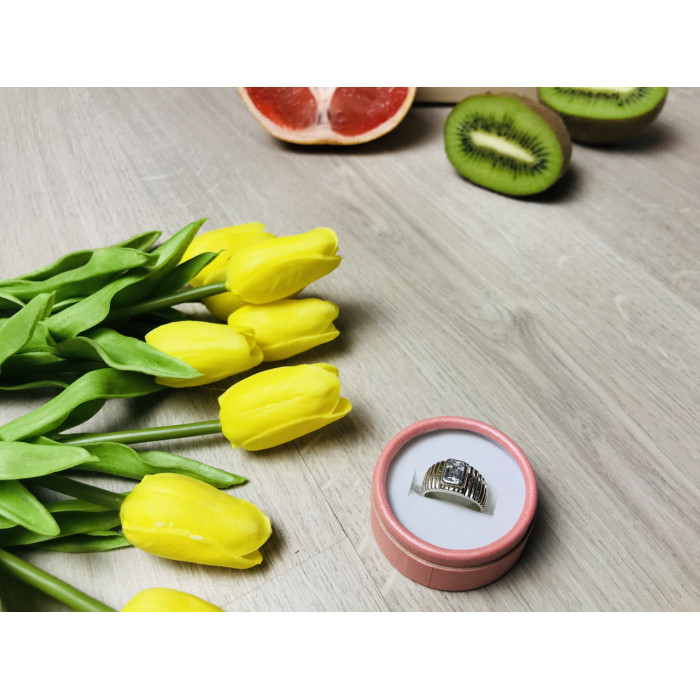 Sky Jewelry Серебряное кольцо с Гошенитом (берилл)