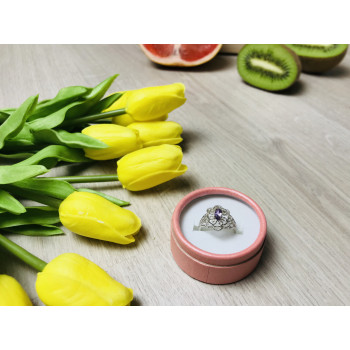 Sky Jewelry Серебряное кольцо с камнем Иолит