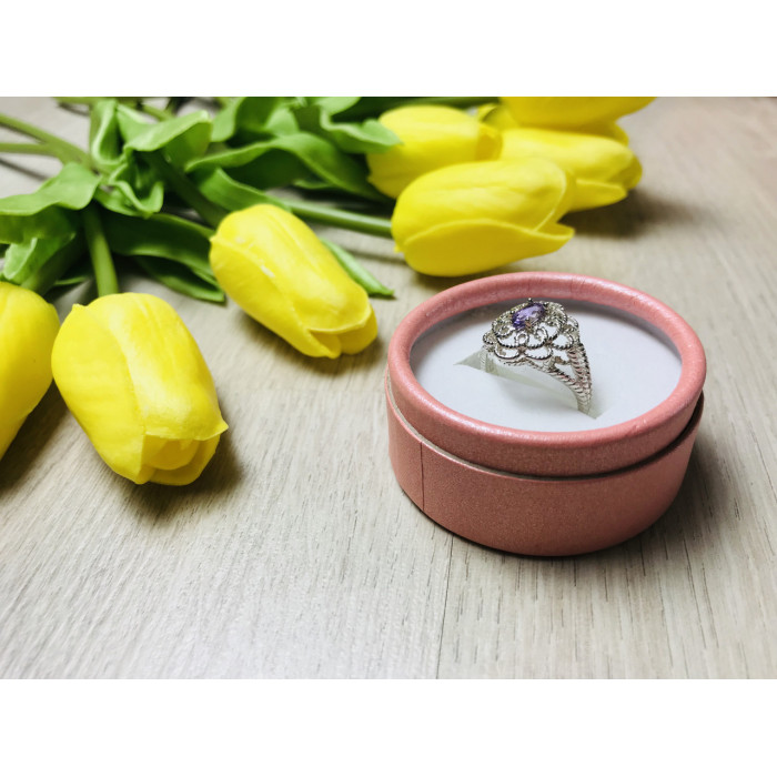 Sky Jewelry Серебряное кольцо с камнем Иолит