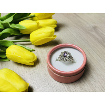 Sky Jewelry Серебряное кольцо с камнем Иолит