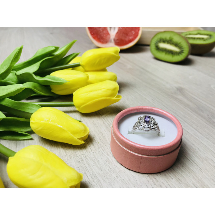 Sky Jewelry Серебряное кольцо с камнем Иолит