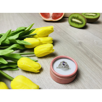 Sky Jewelry Серебряное кольцо с камнем Иолит